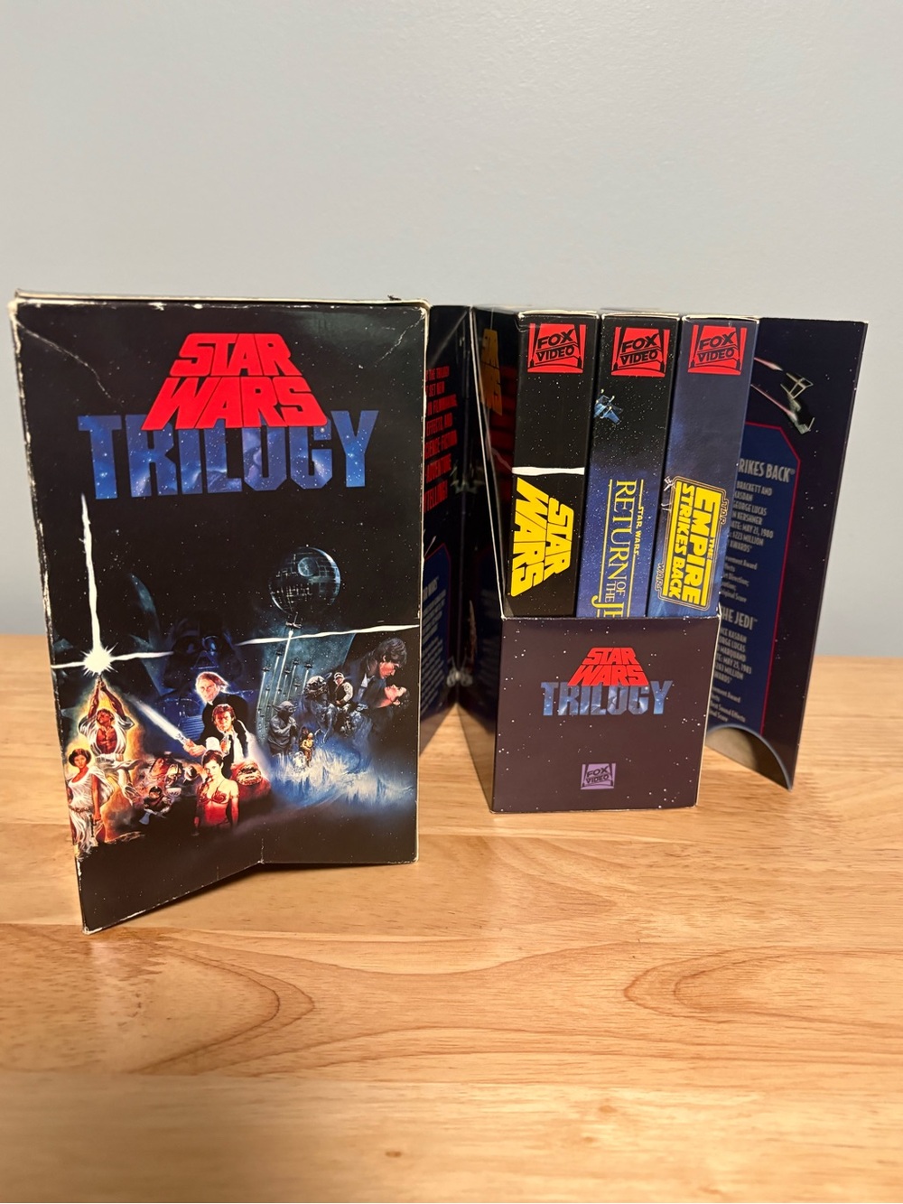 Star Wars Trilogy Box Set - Black, Red, Blue Great condition 1992